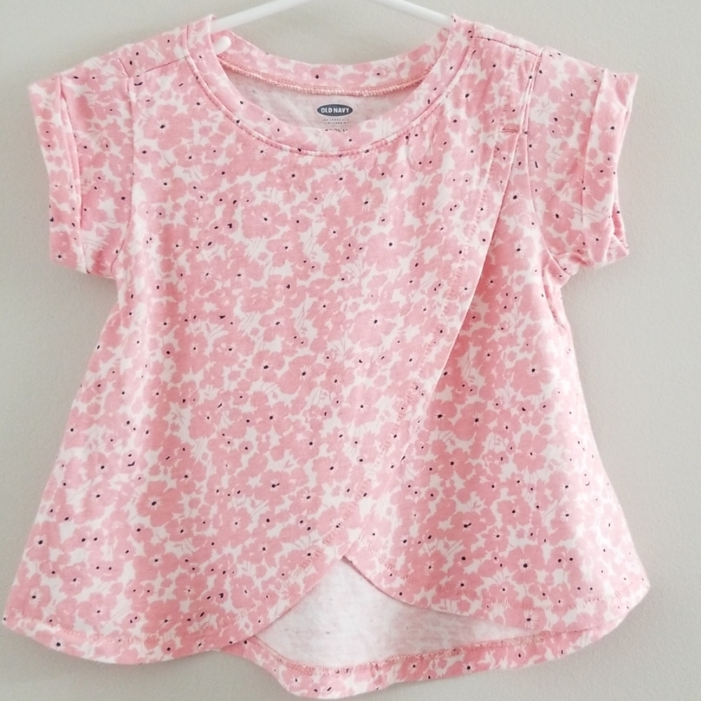 Old Navy Girl's Floral Shirt